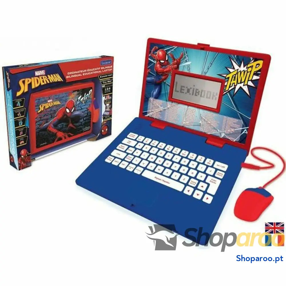 Computador portátil Lexibook SPIDER MAN (FR / EN) Inglês