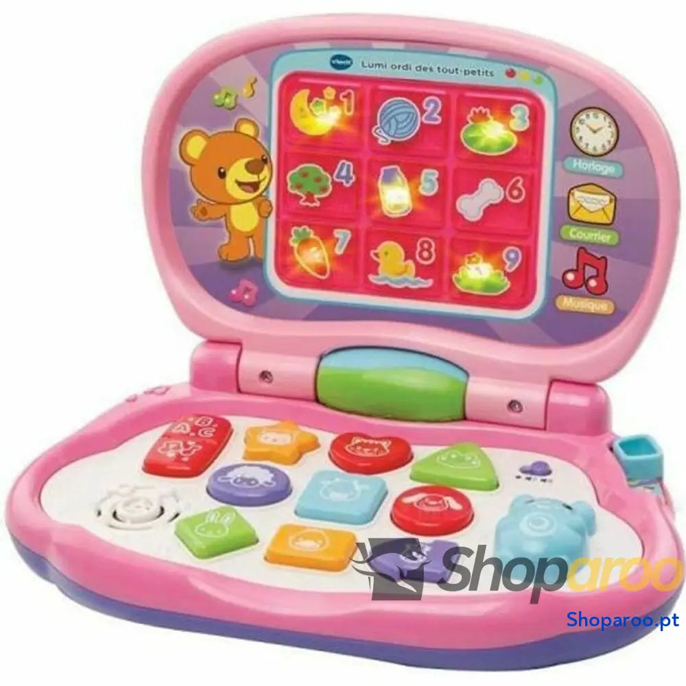 Computador portátil Vtech Baby Lumi Ordi Toddler Brinquedo Interativo