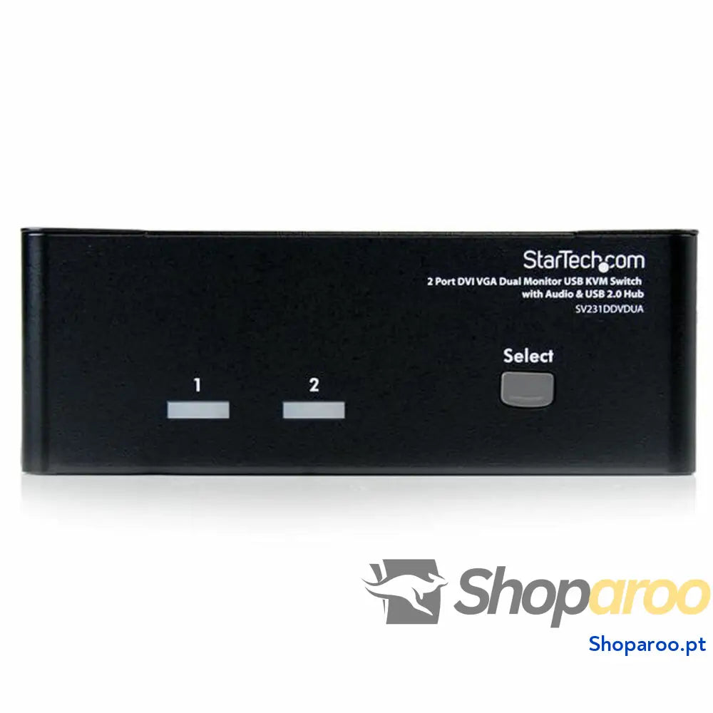 Comutador KVM com 2 Portas Startech SV231DDVDUA         