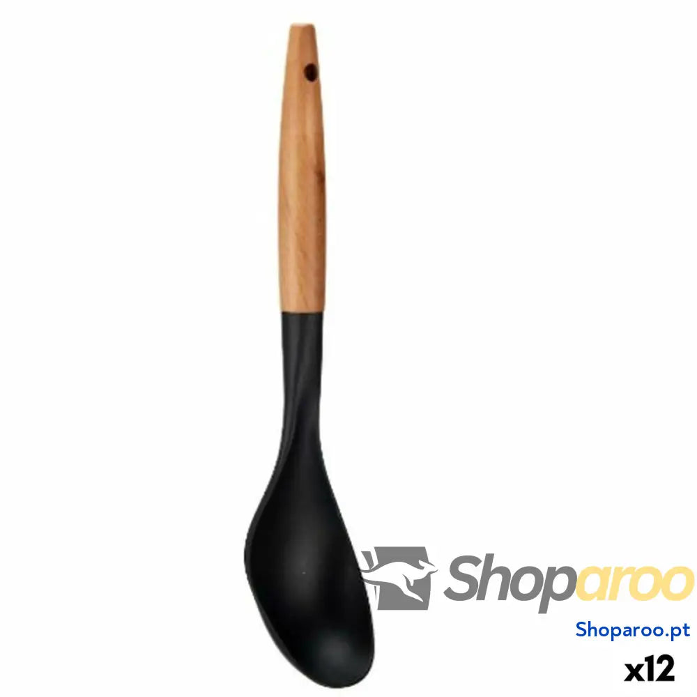 Concha Kinvara KT190072 4 PBT Preto Natural Madeira 7 x 33,5 3,5 cm (12 Unidades)