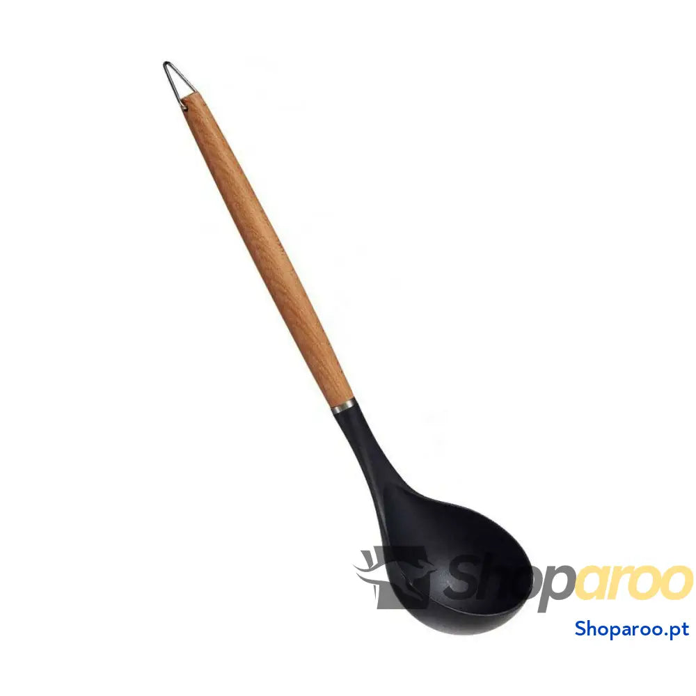 Concha Kinvara madeira de faia 8 x 3 x 32,5 cm Castanho Preto