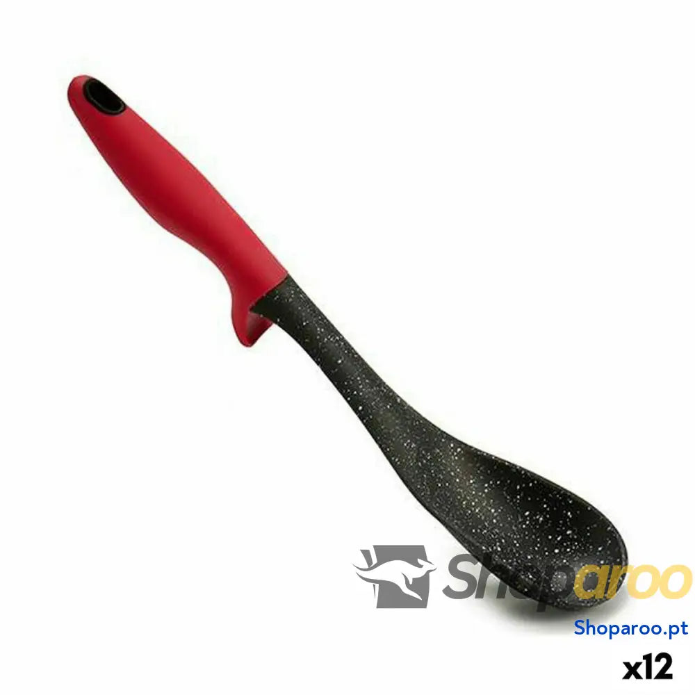 Concha Preto Vermelho Nylon 7 x 32 x 7 cm (12 Unidades)