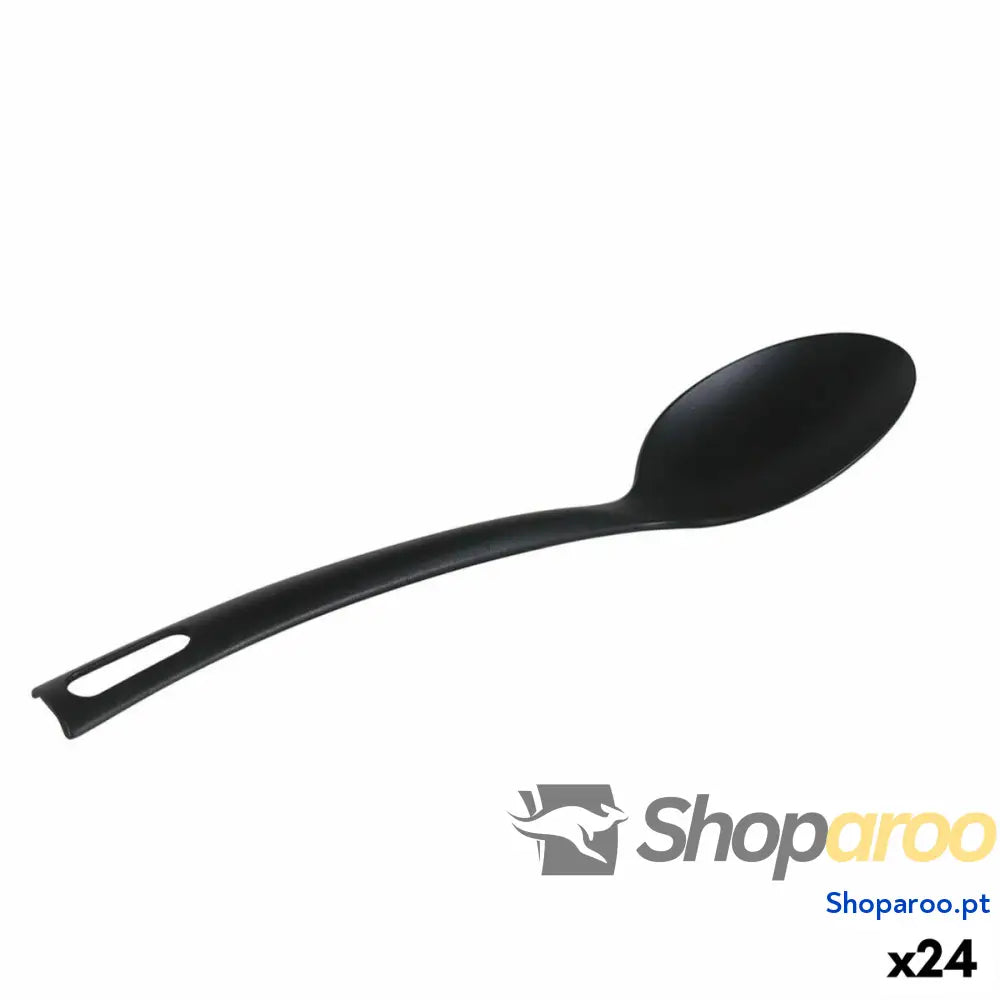Concha Quttin Nylon Preto 29 x 6 cm (24 Unidades)
