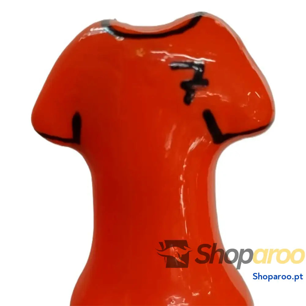CONDOMERIE CAMISA LARANJA NOVIDADES PINTADA À MÃO