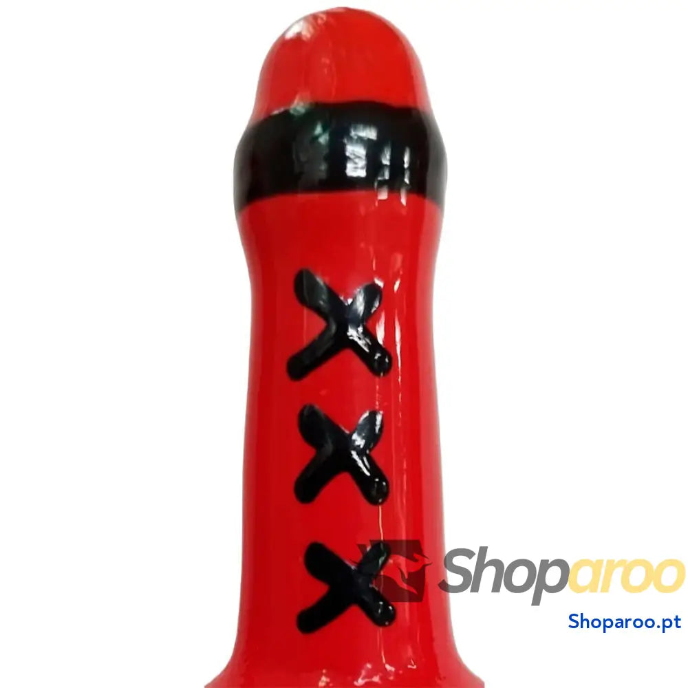 CONDOMERIE PRESERVATIVOS NOVIDADES PINTADOS À MÃO AMSTERDAM VERMELHO