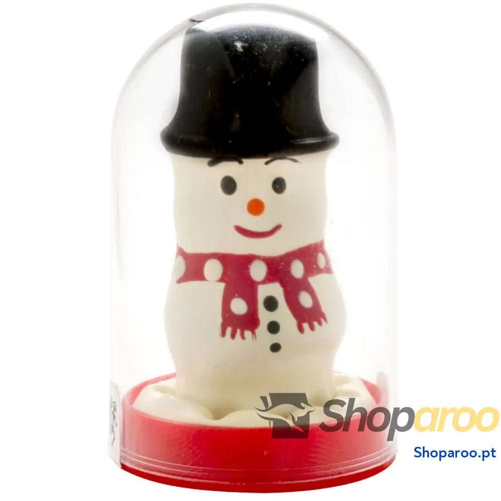 CONDOMERIE - PRESERVATIVOS NOVIDADES PINTADOS À MÃO BONECO DE NEVE