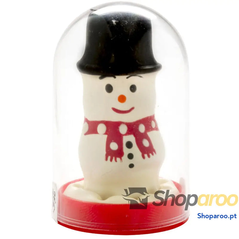 CONDOMERIE PRESERVATIVOS NOVIDADES PINTADOS À MÃO BONECO DE NEVE