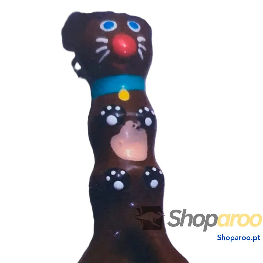 CONDOMERIE - PRESERVATIVOS NOVIDADES PINTADOS À MÃO BROWN DACHSHUND XL