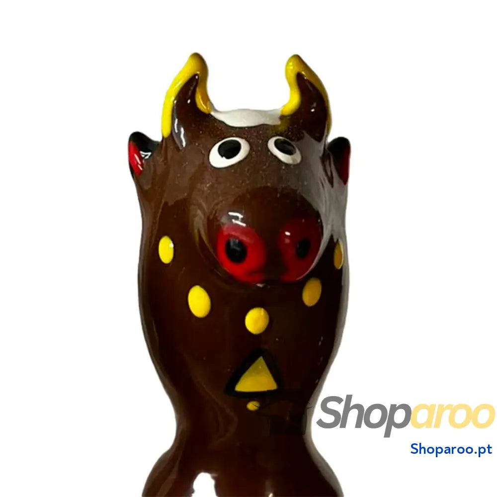 CONDOMERIE - PRESERVATIVOS NOVIDADES PINTADOS À MÃO BULL BLACK MODELO 2