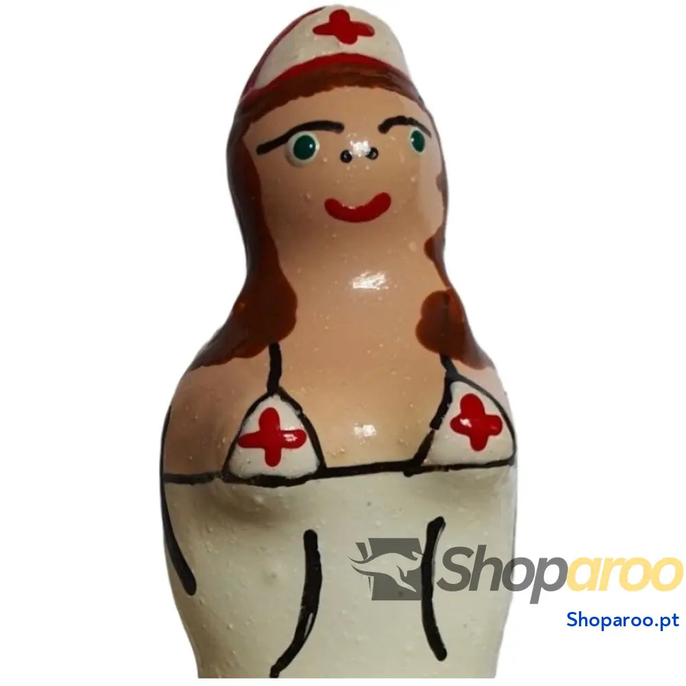 CONDOMERIE - PRESERVATIVOS NOVIDADES PINTADOS À MÃO ENFERMEIRA MORENA