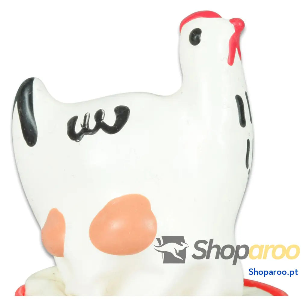 CONDOMERIE - PRESERVATIVOS NOVIDADES PINTADOS À MÃO GALINHA BRANCA