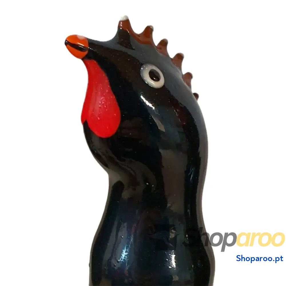 CONDOMERIE PRESERVATIVOS NOVIDADES PINTADOS À MÃO GALO PRETO