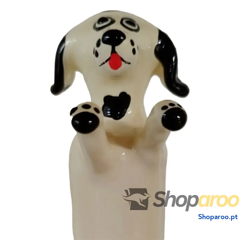 CONDOMERIE PRESERVATIVOS NOVIDADES PINTADOS À MÃO HAPPY WHITE DOG XL