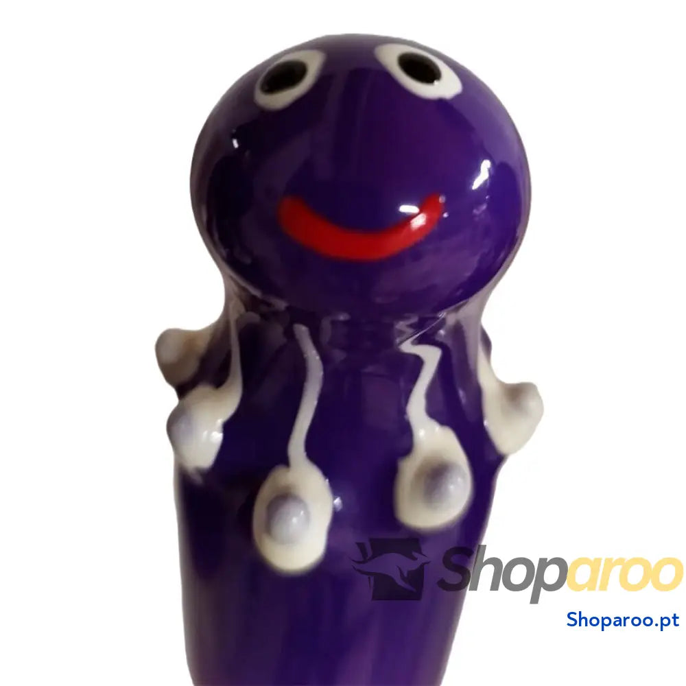 CONDOMERIE PRESERVATIVOS NOVIDADES PINTADOS À MÃO POLVO ROXO