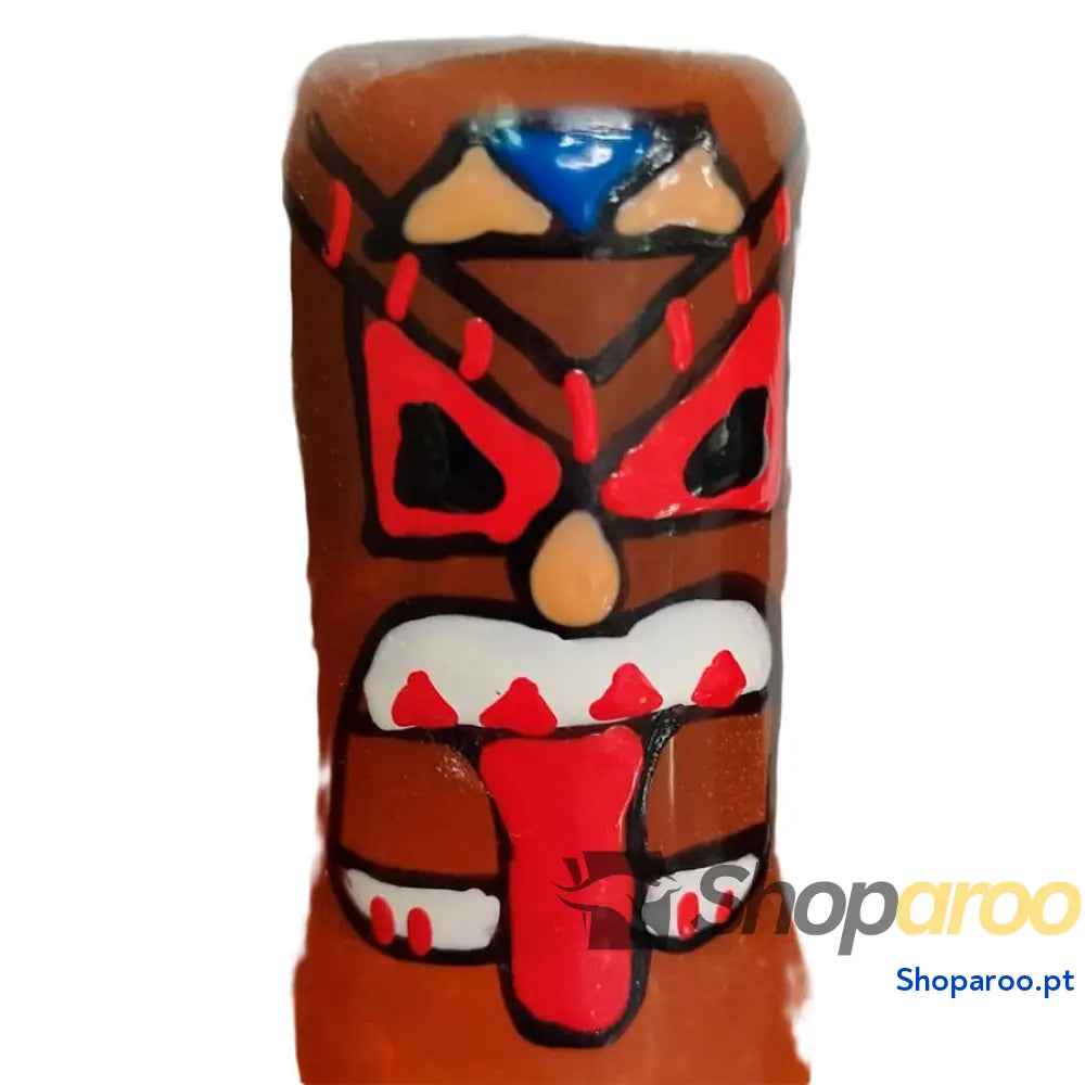 CONDOMERIE PRESERVATIVOS NOVIDADES PINTADOS À MÃO TIKI TOTEM 01