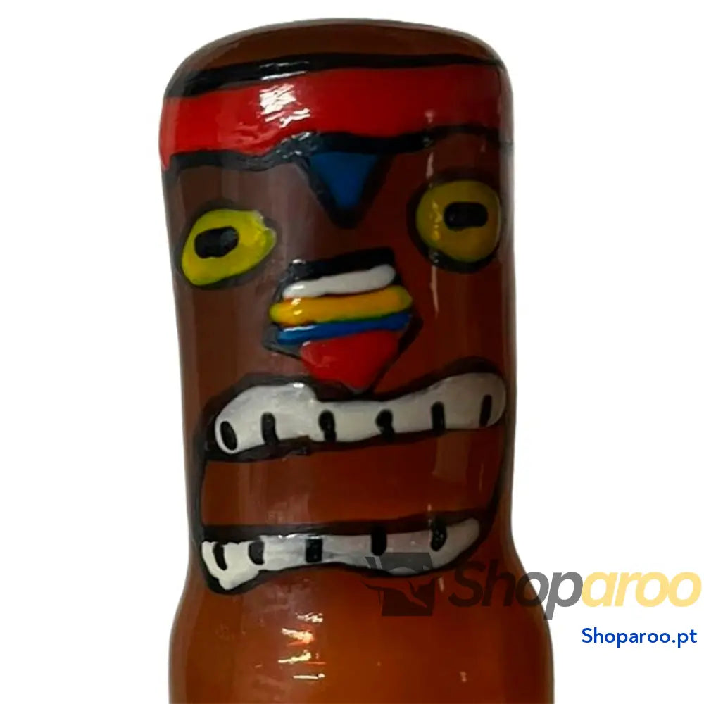 CONDOMERIE PRESERVATIVOS NOVIDADES PINTADOS À MÃO TIKI TOTEM HAWAII 03