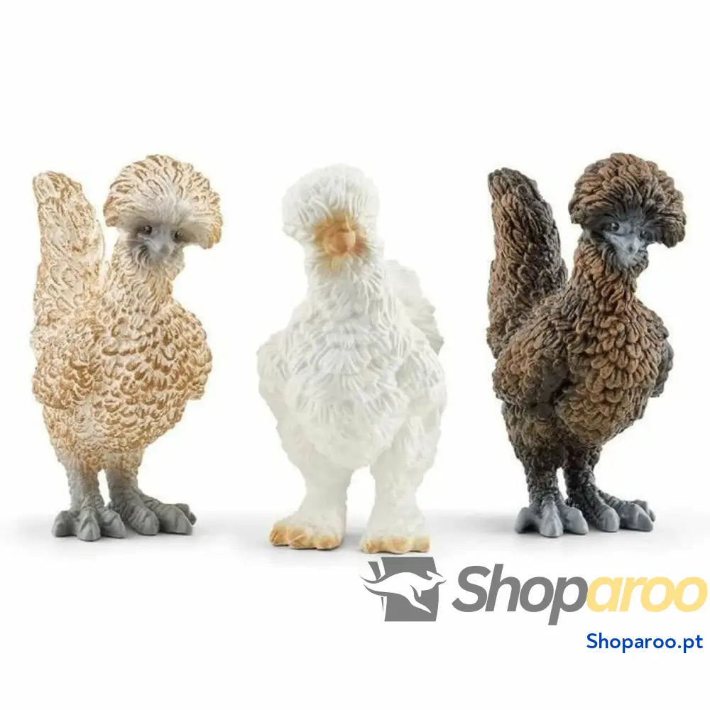 Conjunto Animais de Quinta Schleich Chicken Friends Plástico
