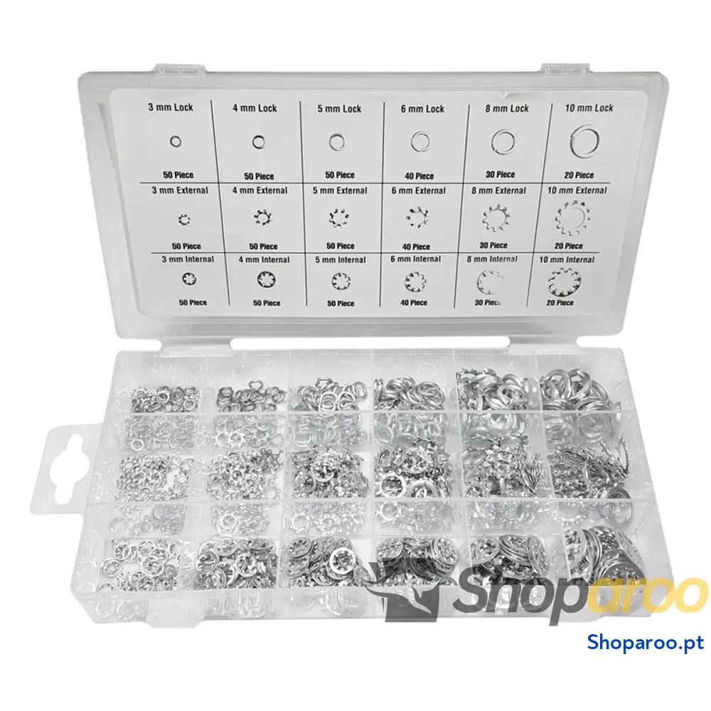 Conjunto Bensontools Arruelas 720 Peças