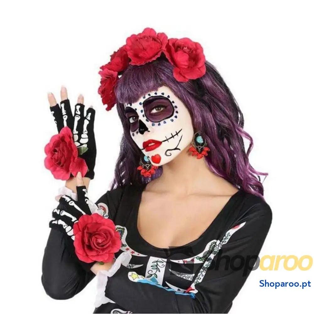 Conjunto de Acessórios de Disfarces 57699 (5 pcs) Vermelho Halloween