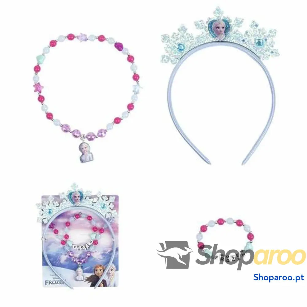 Conjunto de acessórios Frozen Cinzento