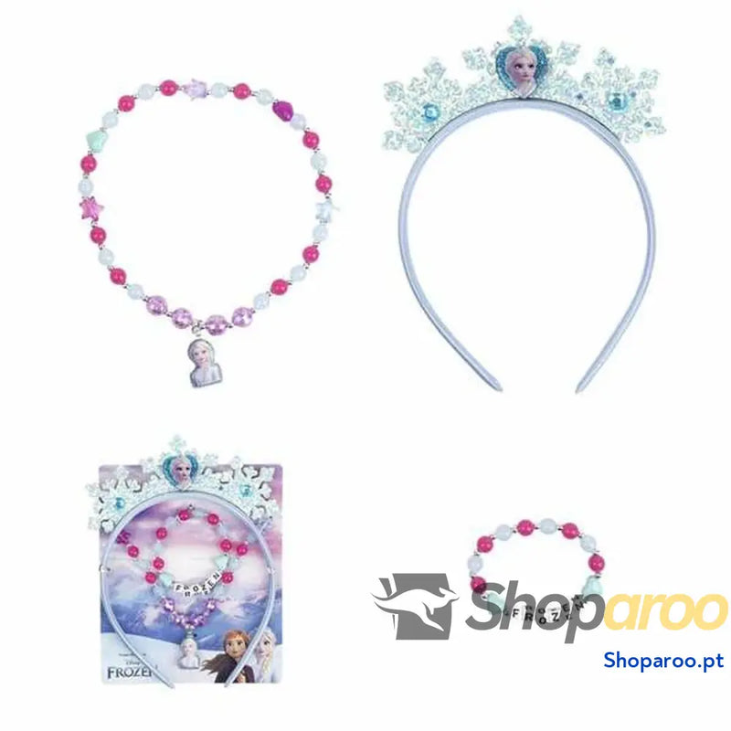 Conjunto de acessórios Frozen Cinzento