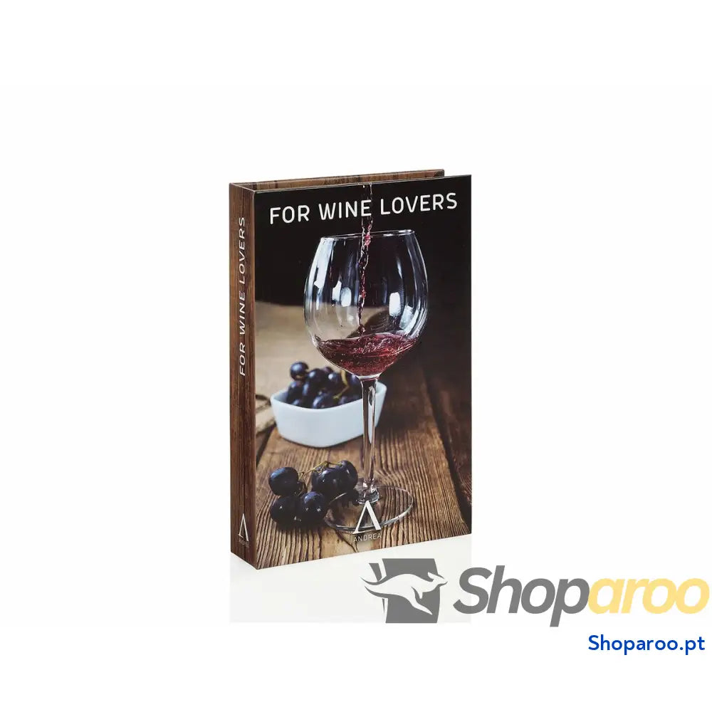 Conjunto de Acessórios para Vinho Andrea House cc66178 Madeira Aço inoxidável 3 Peças