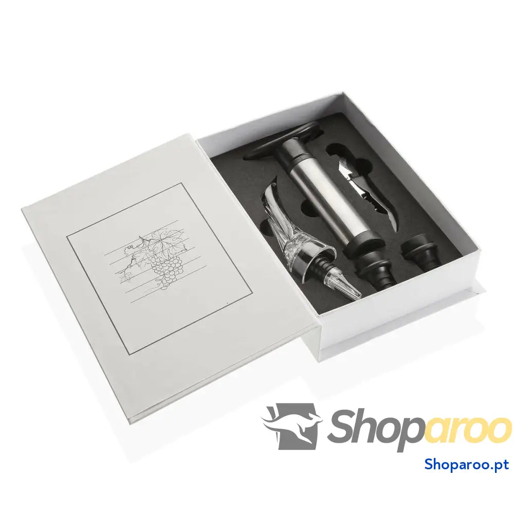 Conjunto de Acessórios para Vinho Versa 1 x 20 x 33 cm