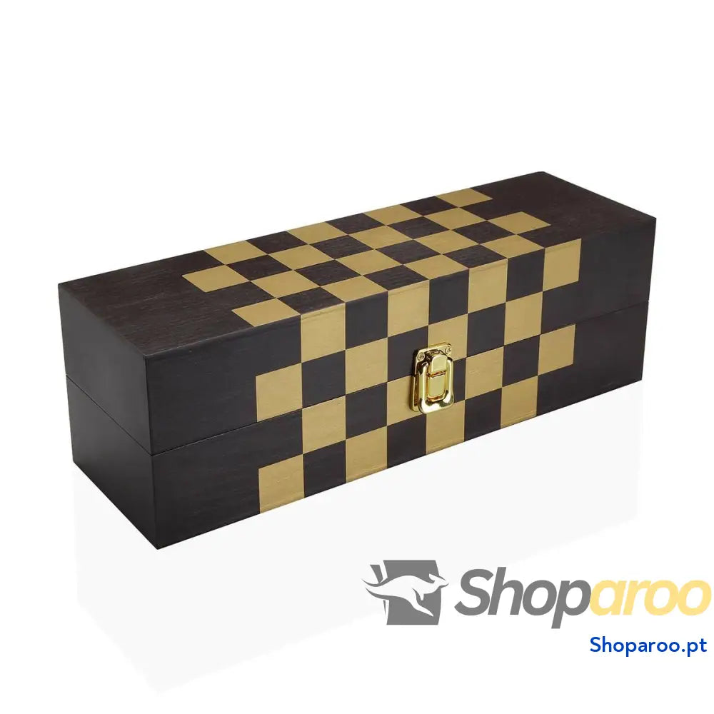 Conjunto de Acessórios para Vinho Versa Aço Plástico 7 x 7 x 32 cm
