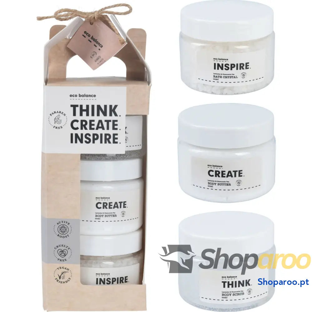 Conjunto de Banho Eco Balance 905610900 3 Peças
