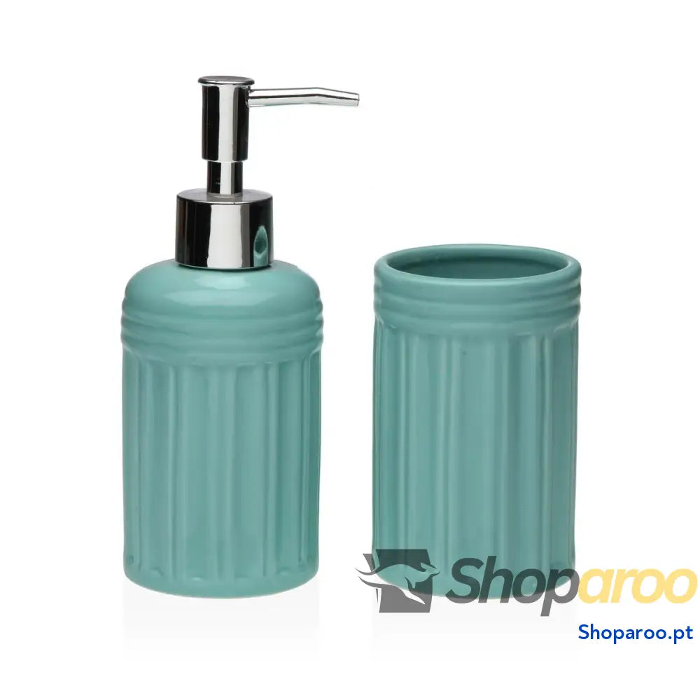 Conjunto de Banho Versa Azul Dolomite 6,8 x 17 cm