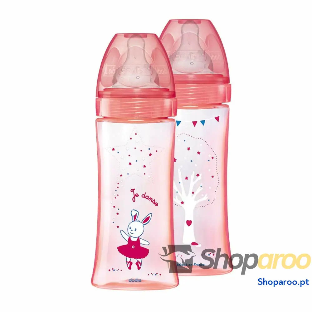 Conjunto de biberões Dodie 3700763537061 2 uds (330 ml)
