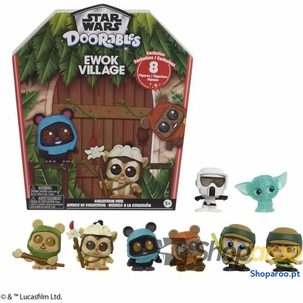 Conjunto de Bonecos Ewok Collector's Box