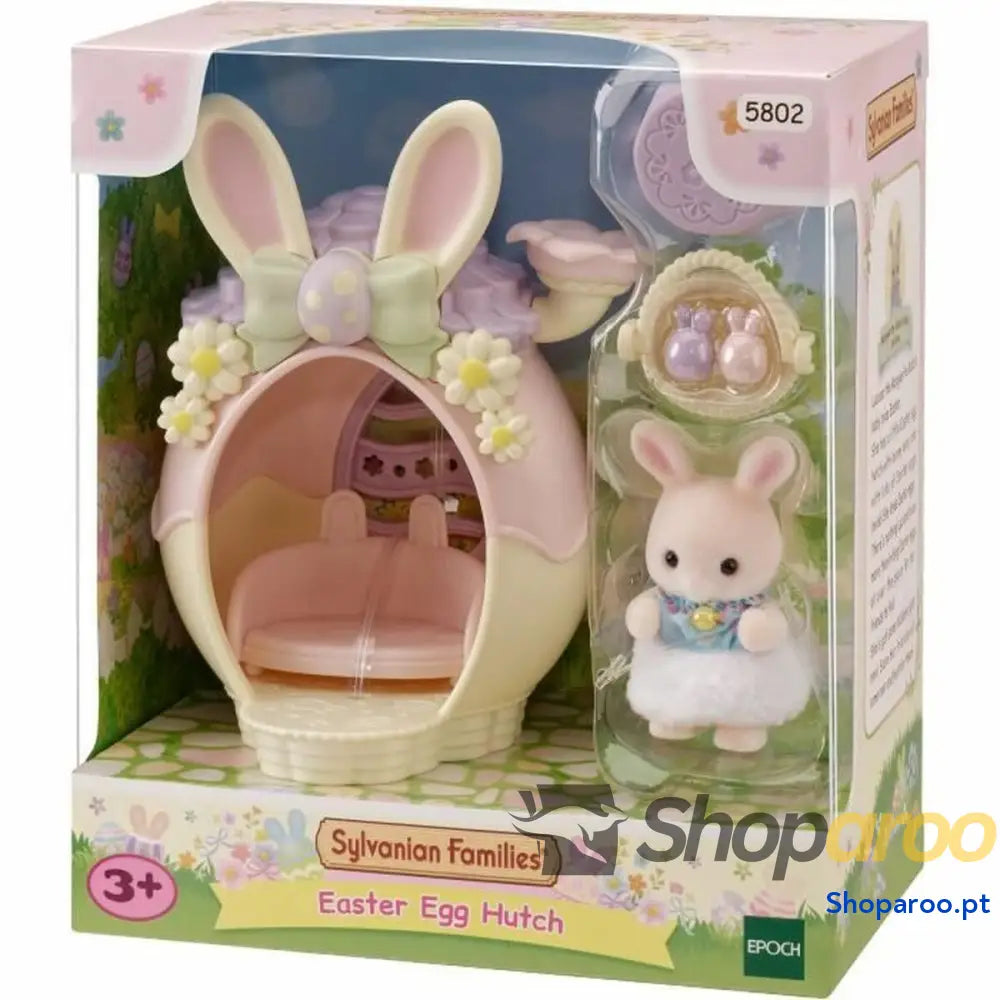 Conjunto de Bonecos Sylvanian Families El escondite del huevo - 5802 Plástico