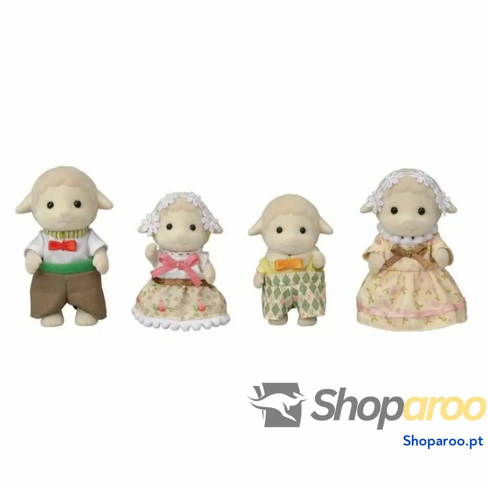 Conjunto de Bonecos Sylvanian Families The Sheep Family