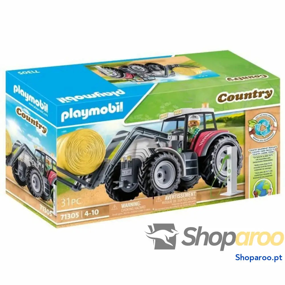 Conjunto de brinquedos Playmobil Country Tractor