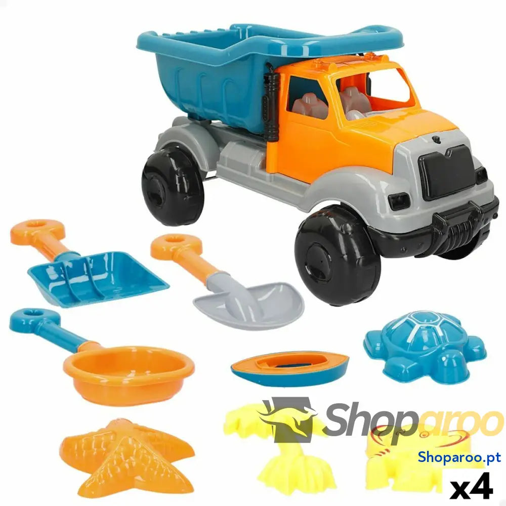 Conjunto de brinquedos praia Colorbaby 40 x 22 20 cm (4 Unidades)