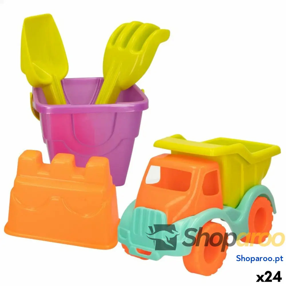 Conjunto de brinquedos praia Colorbaby 5 Peças Polipropileno (24 Unidades)