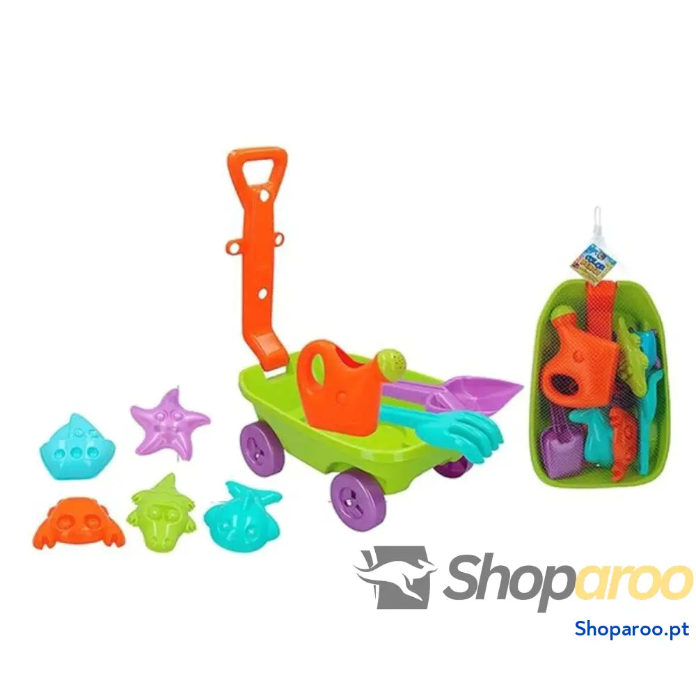 Conjunto de brinquedos praia Colorbaby (9 pcs)