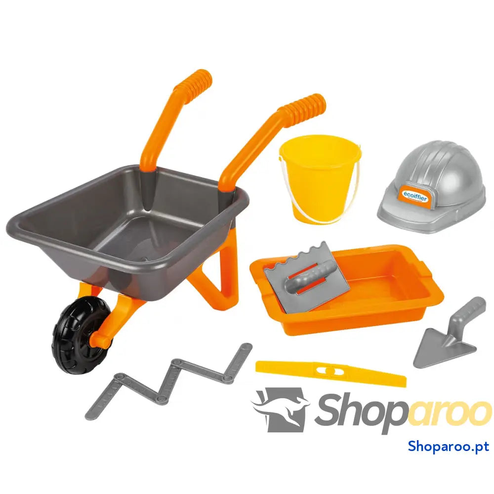 Conjunto de brinquedos praia Ecoiffier The Builder Super Pack 50 cm