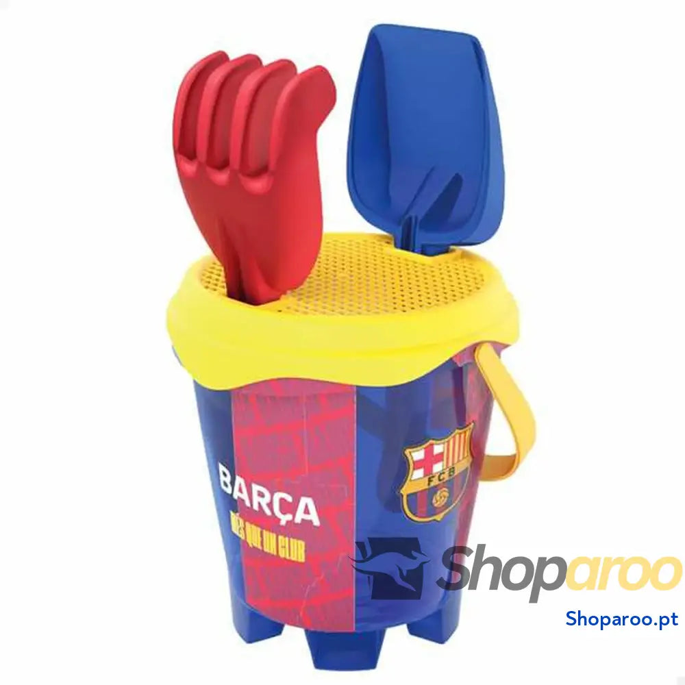 Conjunto de brinquedos praia F.C. Barcelona 18 cm