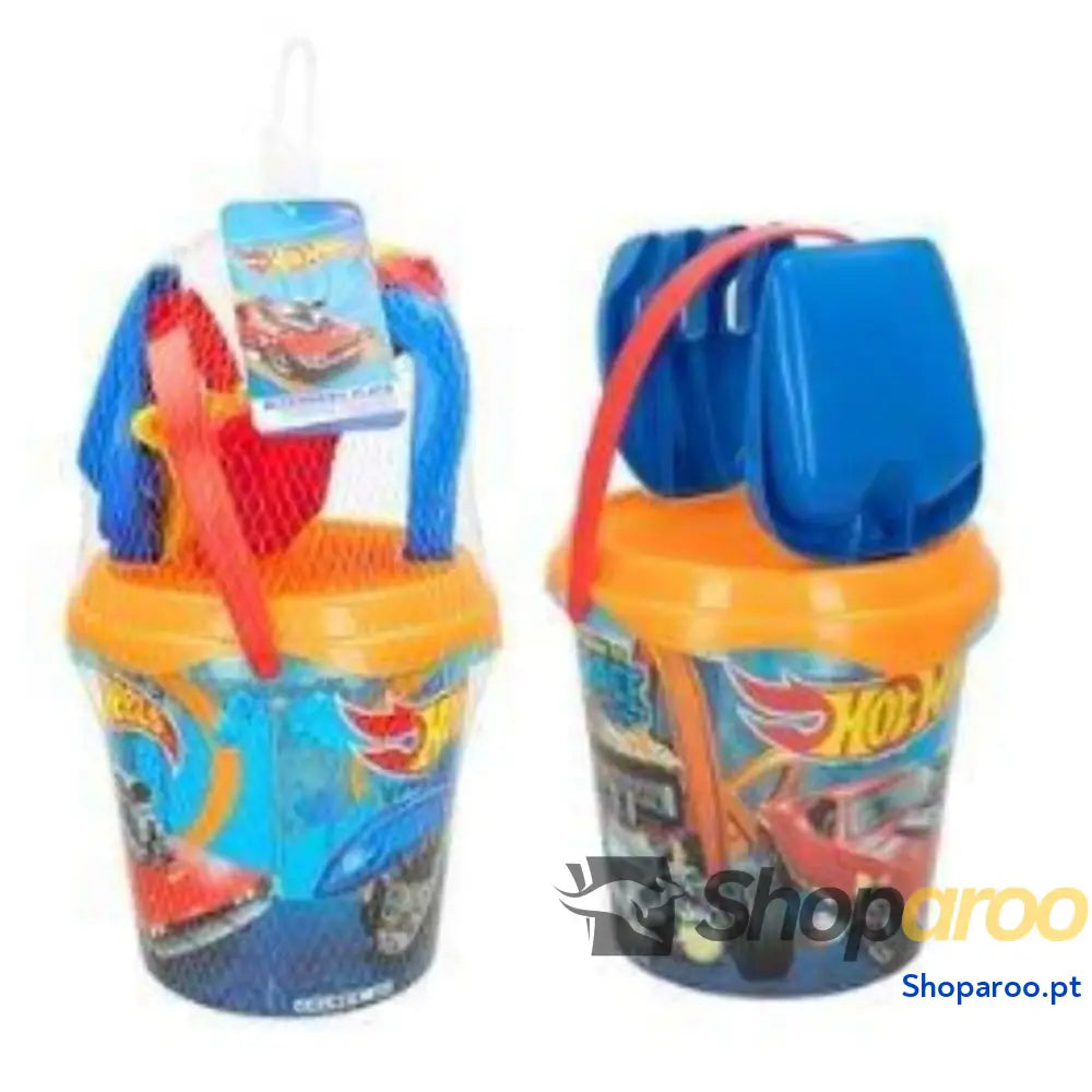 Conjunto de brinquedos praia Hot Wheels Ø 18 cm