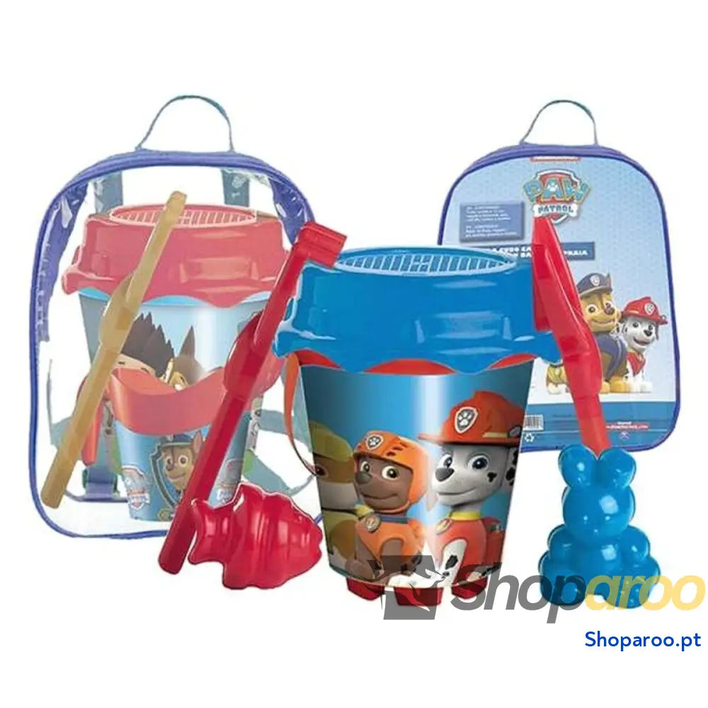 Conjunto de brinquedos praia The Paw Patrol (7 pcs)