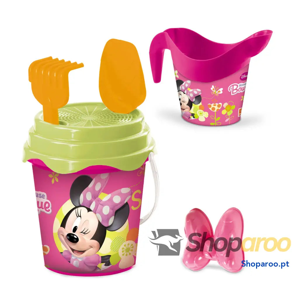 Conjunto de brinquedos praia Unice Toys Cor Rosa