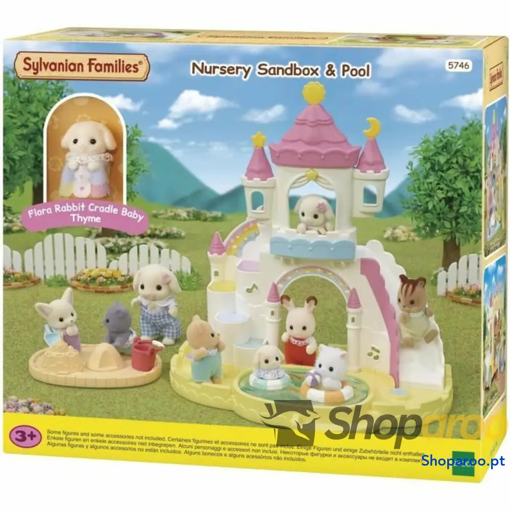 Conjunto de brinquedos Sylvanian Families 5746 Nursery sandbox & Pool Plástico