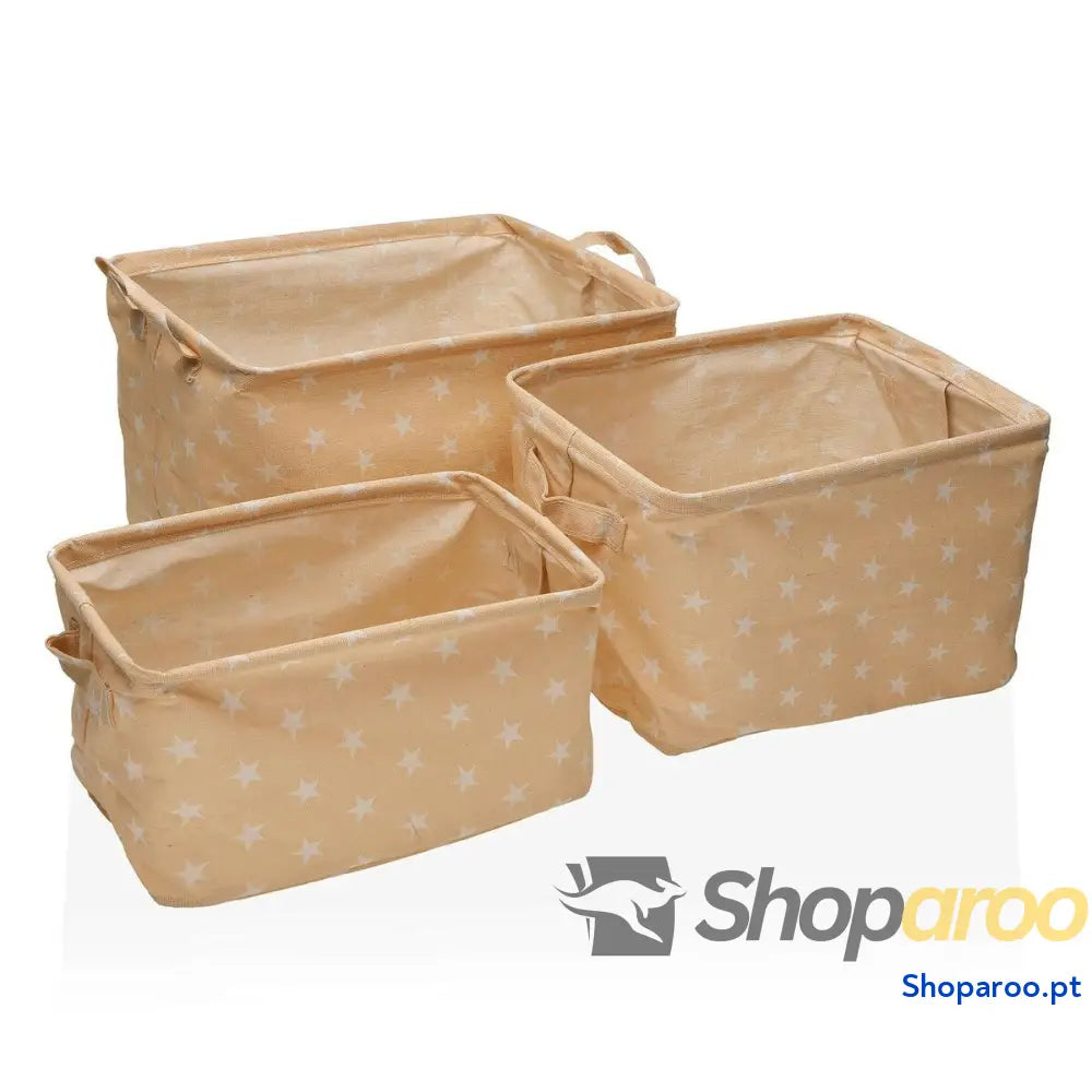 Conjunto de Caixas Organização Empilháveis Versa rect stars 25 x 22 35 cm 32 21 19 28 17 15 B