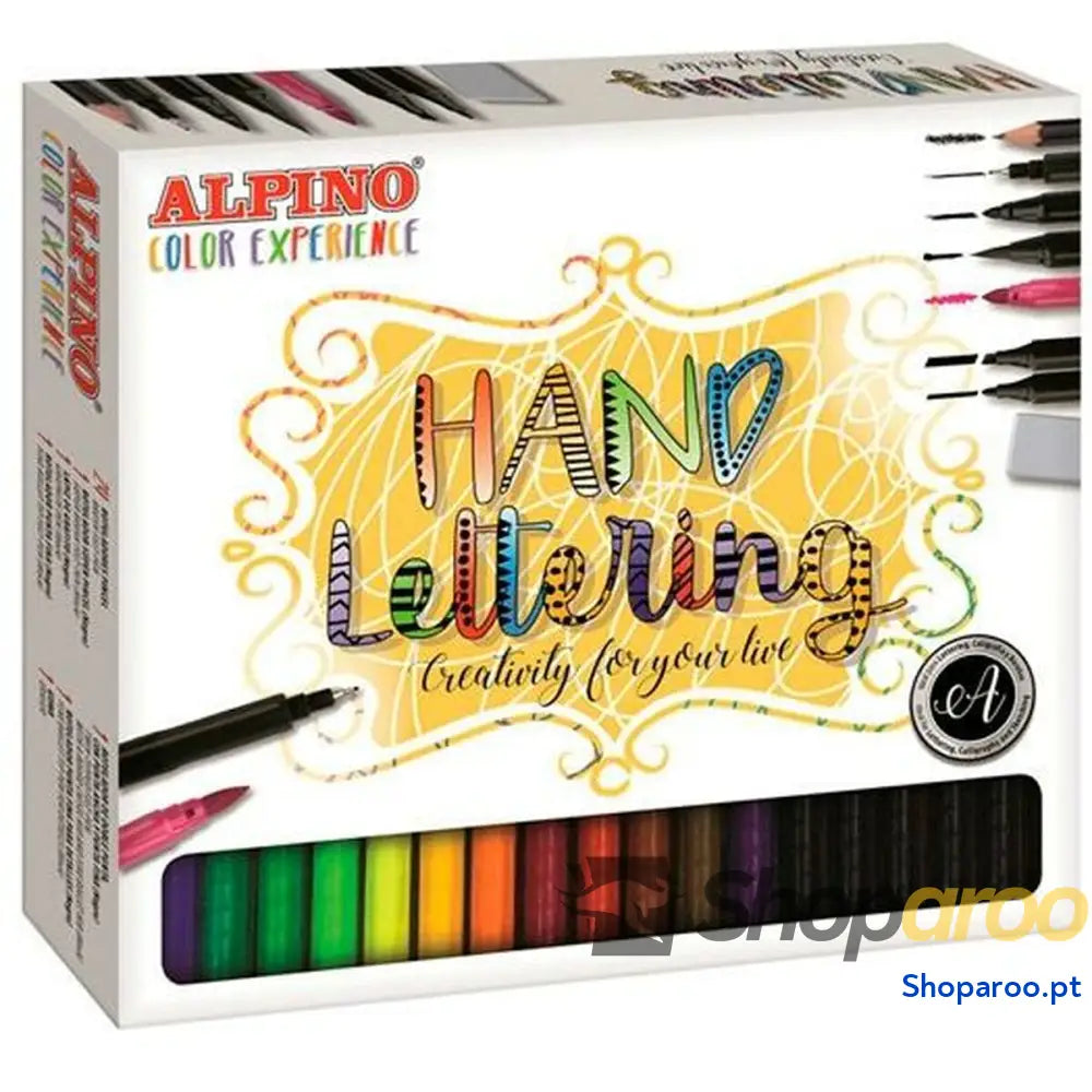 Conjunto de Canetas de Feltro Alpino AR000701 Multicolor