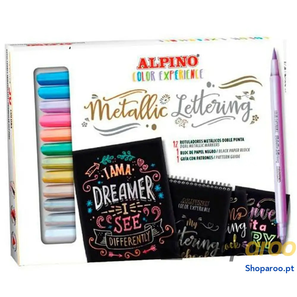 Conjunto de Canetas de Feltro Alpino Color Experience Multicolor