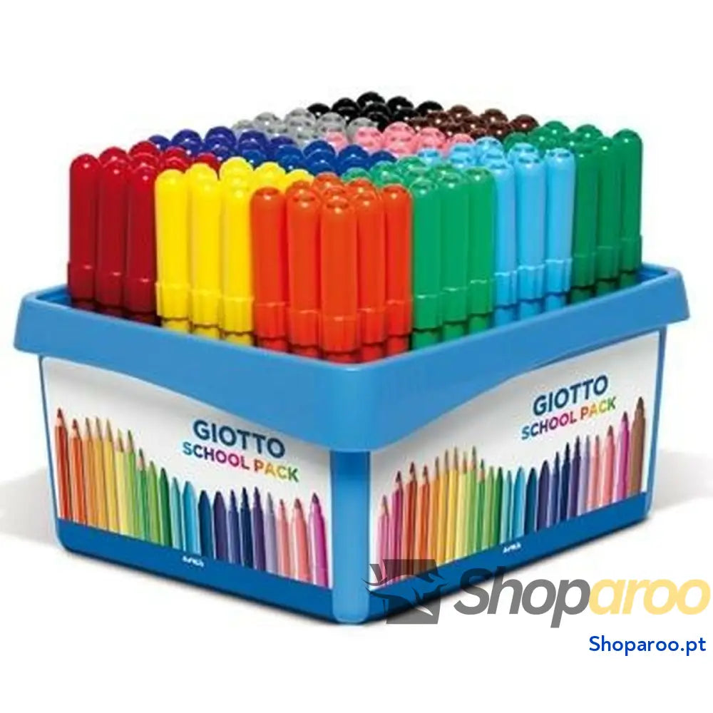 Conjunto de Canetas de Feltro Giotto F524000 Multicolor