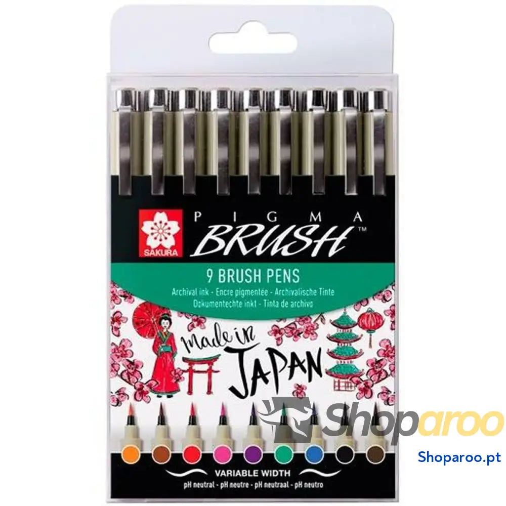 Conjunto de Canetas de Feltro Talens Art Creation Pigma Multicolor