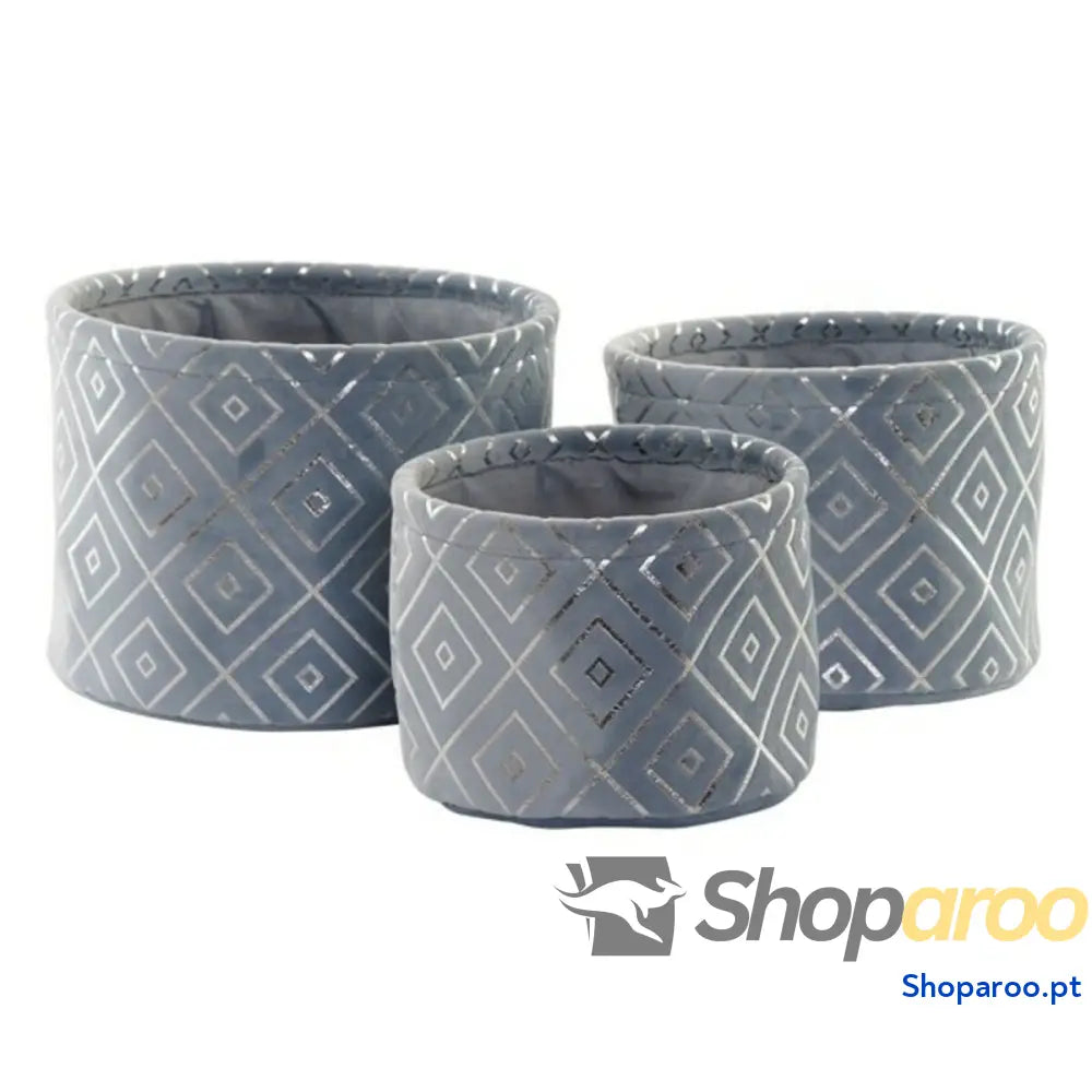Conjunto de Cestas DKD Home Decor 149582